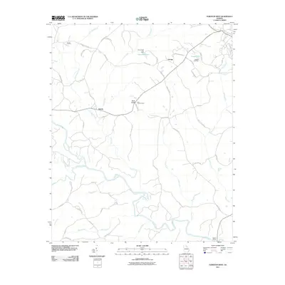 2011 Map of Elberton West, 2011 Print