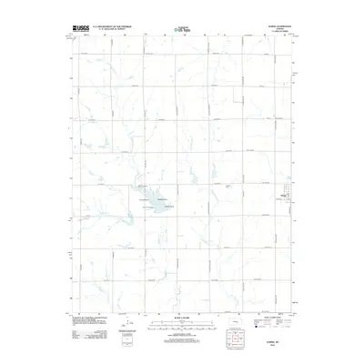2012 Map of Elbing, 2012 Print