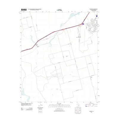 2012 Map of Elbow, 2012 Print
