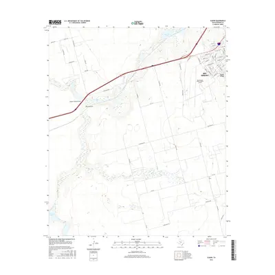 2016 Map of Elbow, 2016 Print