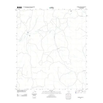 2012 Map of Elbow Lake, 2012 Print