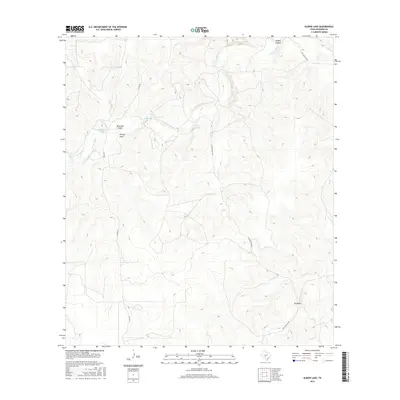 2016 Map of Elbow Lake, 2016 Print