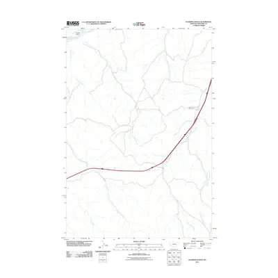 2011 Map of Eldering Ranch, 2011 Print