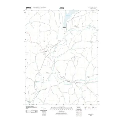 2010 Map of Elderton, 2010 Print