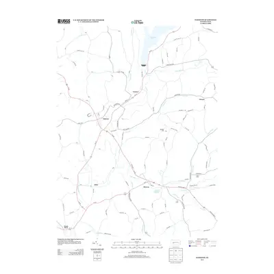 2013 Map of Elderton, 2013 Print