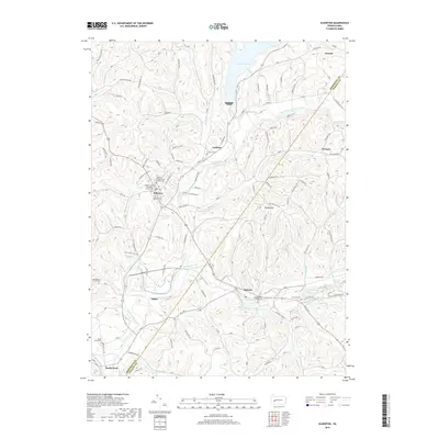 2019 Map of Elderton, 2019 Print