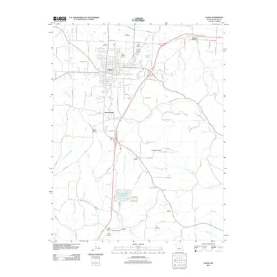 2011 Map of Eldon, 2011 Print