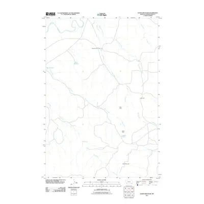 2011 Map of Eldon Mountain, 2011 Print