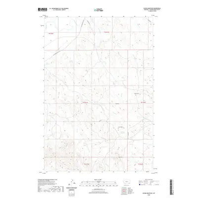 2020 Map of Eldon Mountain, 2020 Print