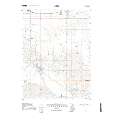 2018 Map of Eldon, 2018 Print