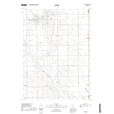 2018 Map of Eldora, 2018 Print