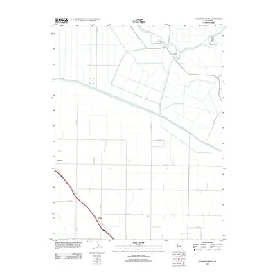 2012 Map of Eldorado Bend, 2012 Print