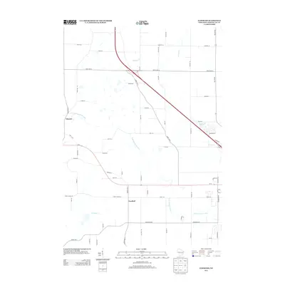 2013 Map of Eldorado, 2013 Print