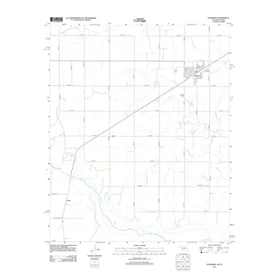 2012 Map of Eldorado, 2012 Print