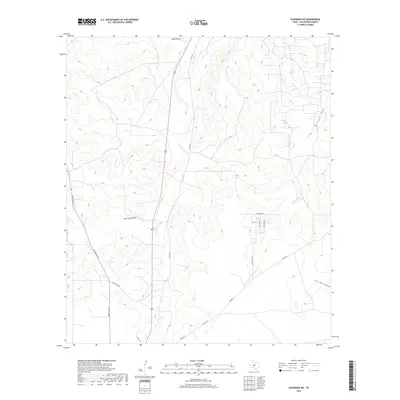 2019 Map of Eldorado NE, 2019 Print
