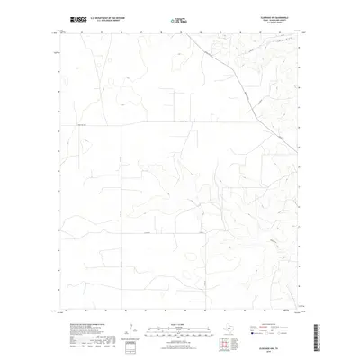 2019 Map of Eldorado NW, 2019 Print