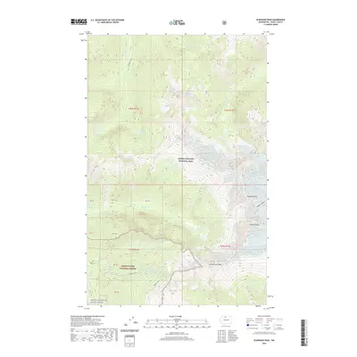 2020 Map of Eldorado Peak, 2020 Print