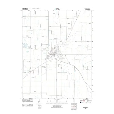 2012 Map of Eldorado, 2012 Print