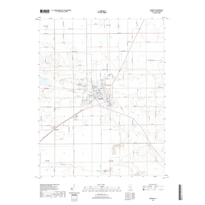 2018 Map of Eldorado, 2018 Print