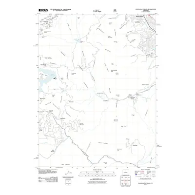 2011 Map of Eldorado Springs, 2011 Print