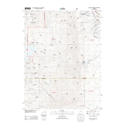 2013 Map of Eldorado Springs, 2013 Print