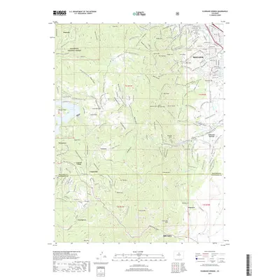 2019 Map of Eldorado Springs, 2019 Print