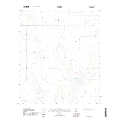 2019 Map of Eldorado SW, 2019 Print