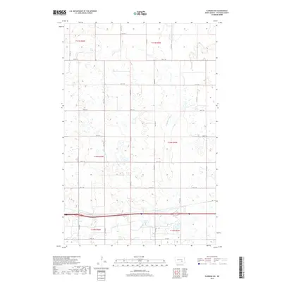 2017 Map of Eldridge NW, 2017 Print