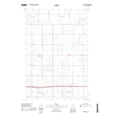 2020 Map of Eldridge NW, 2020 Print