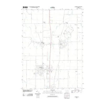 2010 Map of Eldridge, 2010 Print
