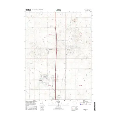 2015 Map of Eldridge, 2015 Print