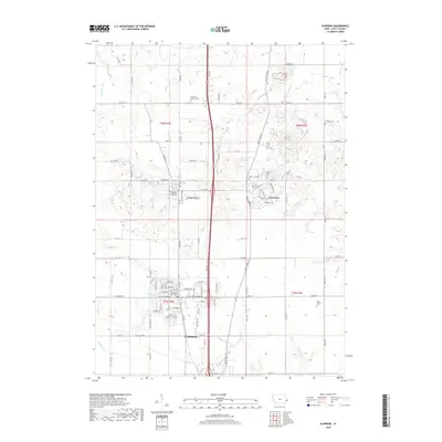2018 Map of Eldridge, 2018 Print