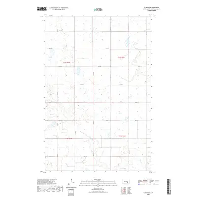 2020 Map of Eldridge SE, 2020 Print