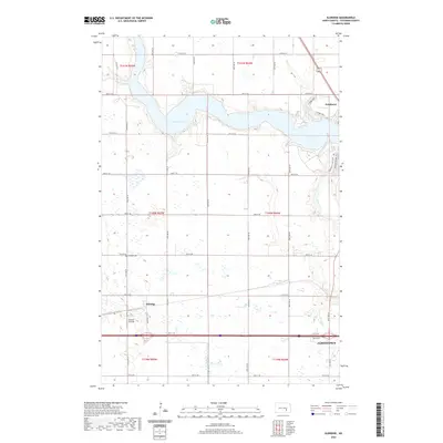 2020 Map of Eldridge, 2020 Print