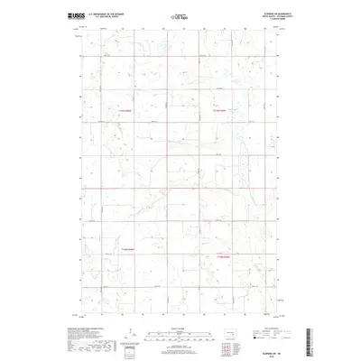 2018 Map of Eldridge SW, 2018 Print