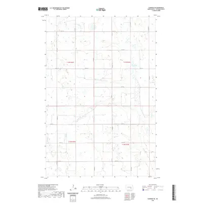 2020 Map of Eldridge SW, 2020 Print