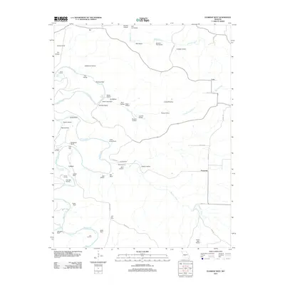 2012 Map of Eldridge West, 2012 Print