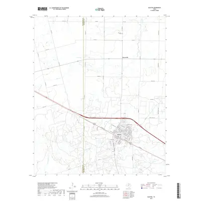 2019 Map of Electra, 2019 Print