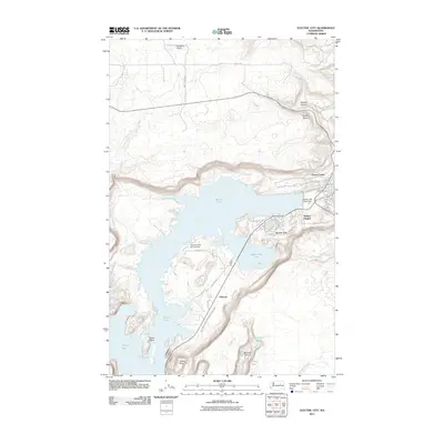 2011 Map of Electric City, 2011 Print