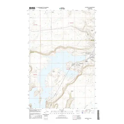 2017 Map of Electric City, 2017 Print