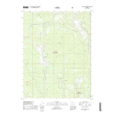 2019 Map of Electric Mountain, 2019 Print