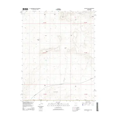 2014 Map of Elephant Butte, 2014 Print