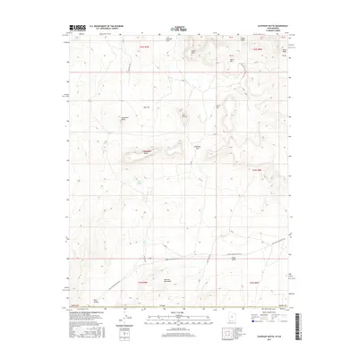 2017 Map of Elephant Butte, 2017 Print