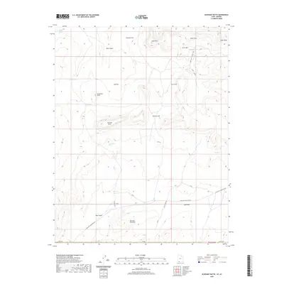 2020 Map of Elephant Butte, 2020 Print