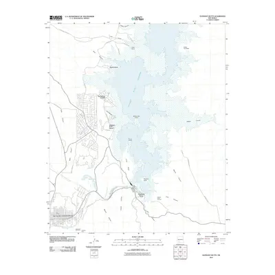 2010 Map of Elephant Butte, 2010 Print