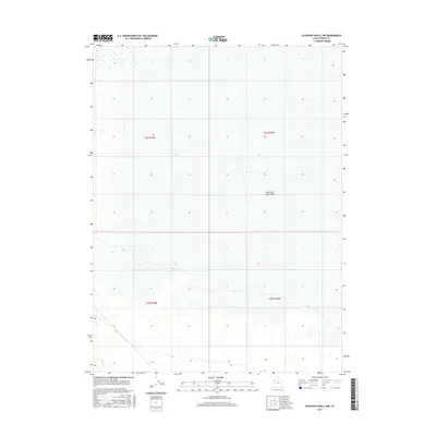 2017 Map of Elephant Knoll NW, 2017 Print