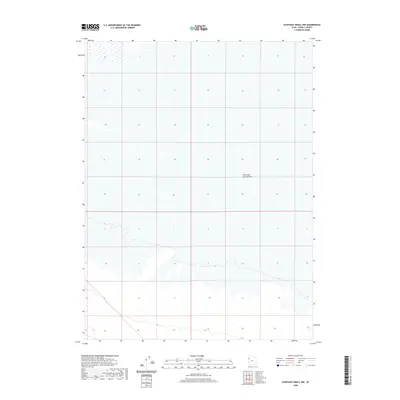 2020 Map of Elephant Knoll NW, 2020 Print