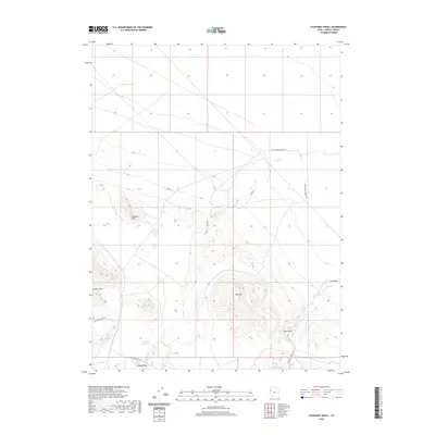 2020 Map of Elephant Knoll, 2020 Print