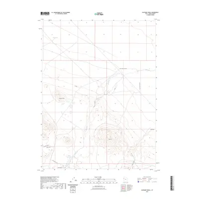 2023 Map of Elephant Knoll, 2023 Print