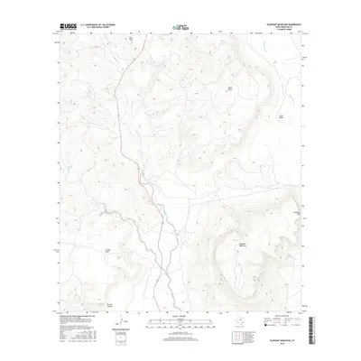 2016 Map of Elephant Mountain, 2016 Print